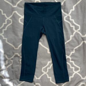 Athleta womens Dark teal Leggings